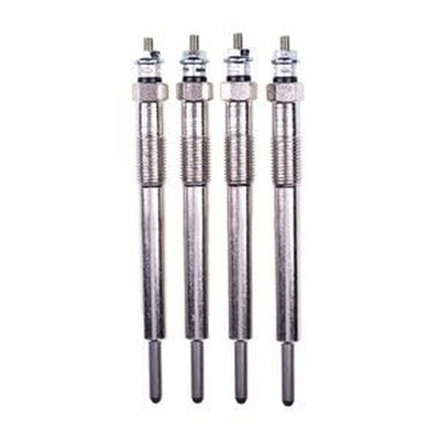 4 Glow Plugs 136mm 8941337599 for Isuzu 4JB1/4JG1/4JG2 Engines