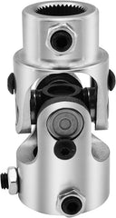 13/16"-36 Spline X1" DD Chrome Steering Universal Joint Single U Joint Shaft,Total Length: 83mm (3-1/4") Brand: Ovabeyna