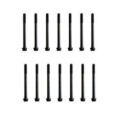 14-Piece Cylinder Head Bolt Kit 6209-000-044-00 for Iseki Tractor Engines