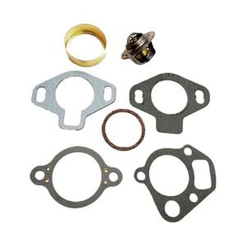 140¡ã Thermostat & Sleeve Kit 807252Q3 23-47508T for Mercruiser V6/V8