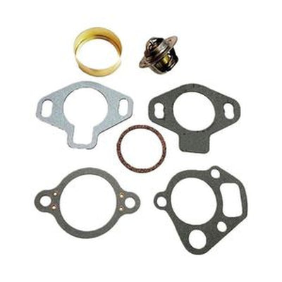 140¡ã Thermostat & Sleeve Kit 807252Q3 23-47508T for Mercruiser V6/V8