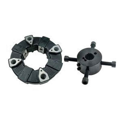 140AS 17T Rubber Coupling Assembly for Kobelco & Sumitomo Excavators