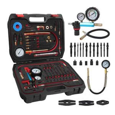 46-Piece Engine Compression & Cylinder Leak Down Tester Kit