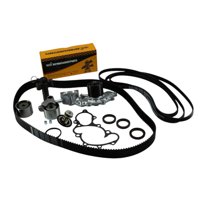 Kit de bomba d'água com correia dentada de 15 peças adequado para Toyota 4Runner Tacoma Tundra T100 3.4L 