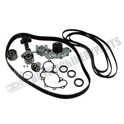 Kit de bomba d'água com correia dentada de 15 peças adequado para Toyota 4Runner Tacoma Tundra T100 3.4L 