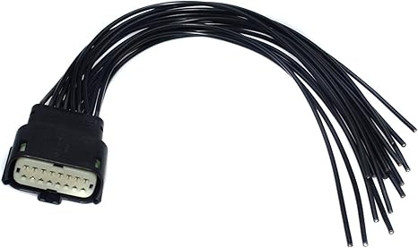 16 Pins Headlight Connector Pigtail 68202814AA for Jeep Grand Cherokee Xenon HID SRT LED 2014-2018