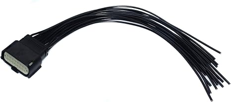 16 Pins Headlight Connector Pigtail 68202814AA for Jeep Grand Cherokee Xenon HID SRT LED 2014-2018