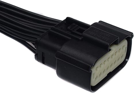 16 Pins Headlight Connector Pigtail 68202814AA for Jeep Grand Cherokee Xenon HID SRT LED 2014-2018