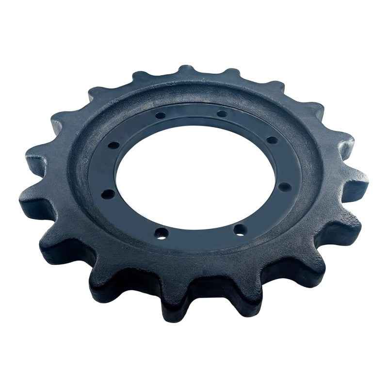 17 Teeth 8 Holes Track Drive Sprocket 87460888 47378993 87447232 87371666 Compatible with New Holland C175 C185 C190 C227 C232 C238 LT185B LT190B 87447232 Compatible with Case TR320 TV380 420CT 440CT 445CT 450CT Loader