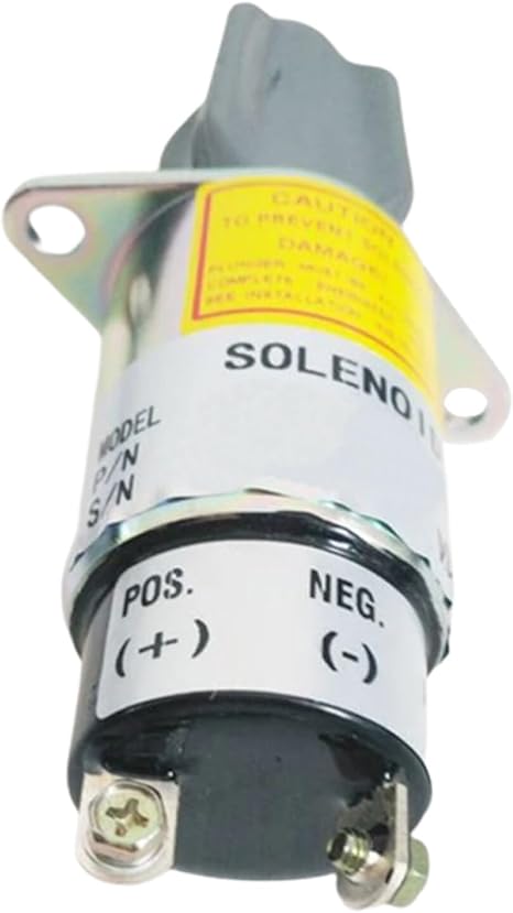 24V Stop Solenoid 1751-24A7U1B1S1 for Caterpillar CAT Excavator 303BSR