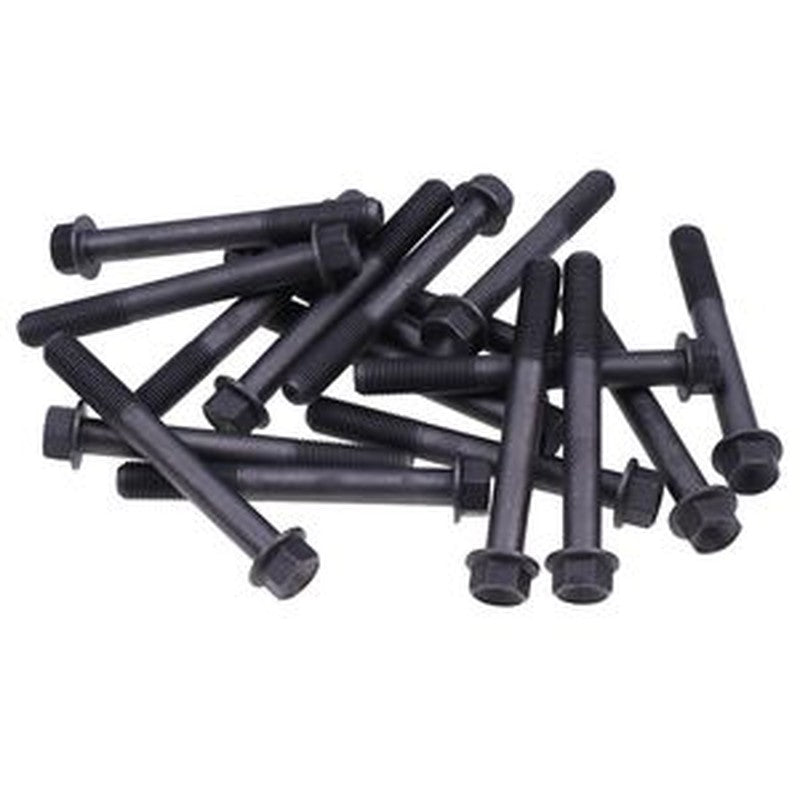 Cylinder Head Bolt Kit (18pcs) 8982010190 8971445832 for Isuzu 4JJ1/4JK1/4JX1 Engine