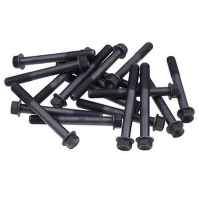 Cylinder Head Bolt Kit (18pcs) 8982010190 8971445832 for Isuzu 4JJ1/4JK1/4JX1 Engine