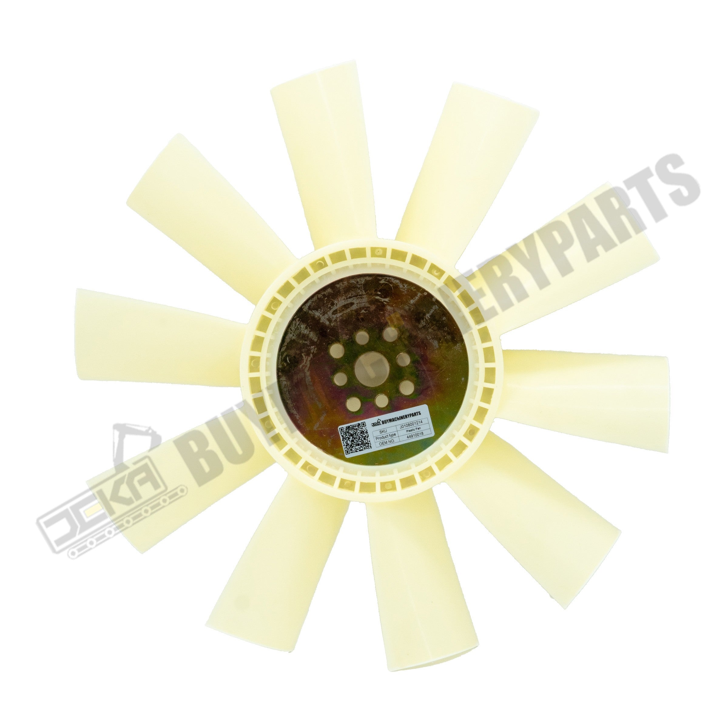 18' Updated Plastic Fan 449100-18 3912750 for Cummins Engine 4BT Bandit Wood Chippers