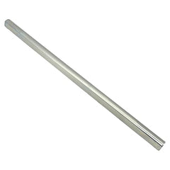 Eixo de direção universal DD em aço de 3/4" com 18" de comprimento (18", cromado)