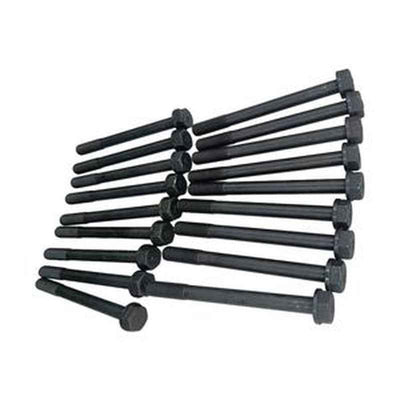 Cylinder Head Bolt Kit (18pcs) OE VI8944556670/VI8971334161 for Isuzu 4JB1 Engine & Case Excavator