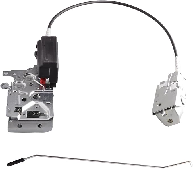 Driver Door Lock Latch w/Cable&Rod Kit compatible for Ford F150 F250 1992-96 F350 F450 1992-97 Front left Side Door replace Latch F4TZ15219A65A buymachineryparts