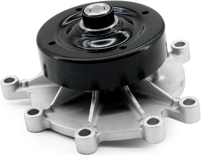Engine Water Pump W/Pulley 53020873AC, AW7163,43263 [fits SOHC, 6,8Cyl 3.7 4.7L] Compatible with Dodge Dakota, Durango, Nitro, Ram 1500 & Jeep Grand Cherokee, Commander & Mitsubishi Raider & More