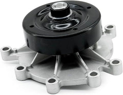 Bomba de agua del motor con polea 53020873AC, AW7163, 43263 [compatible con SOHC, 6 y 8 cilindros, 3.7 y 4.7 L]. Compatible con Dodge Dakota, Durango, Nitro, Ram 1500, Jeep Grand Cherokee, Commander, Mitsubishi Raider y más.