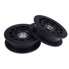 2 Idler Pulleys 5879692-01 for Husqvarna & Poulan Lawn Tractors