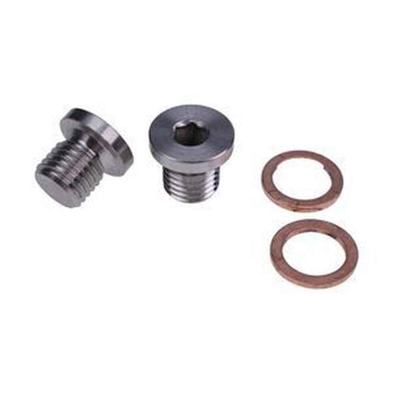 2 Oil Drain Plug & Washer Sets 7052306 5812232 for Polaris ATV