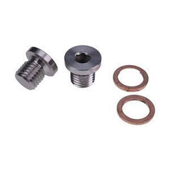 2 Oil Drain Plug & Washer Sets 7052306 5812232 for Polaris ATV