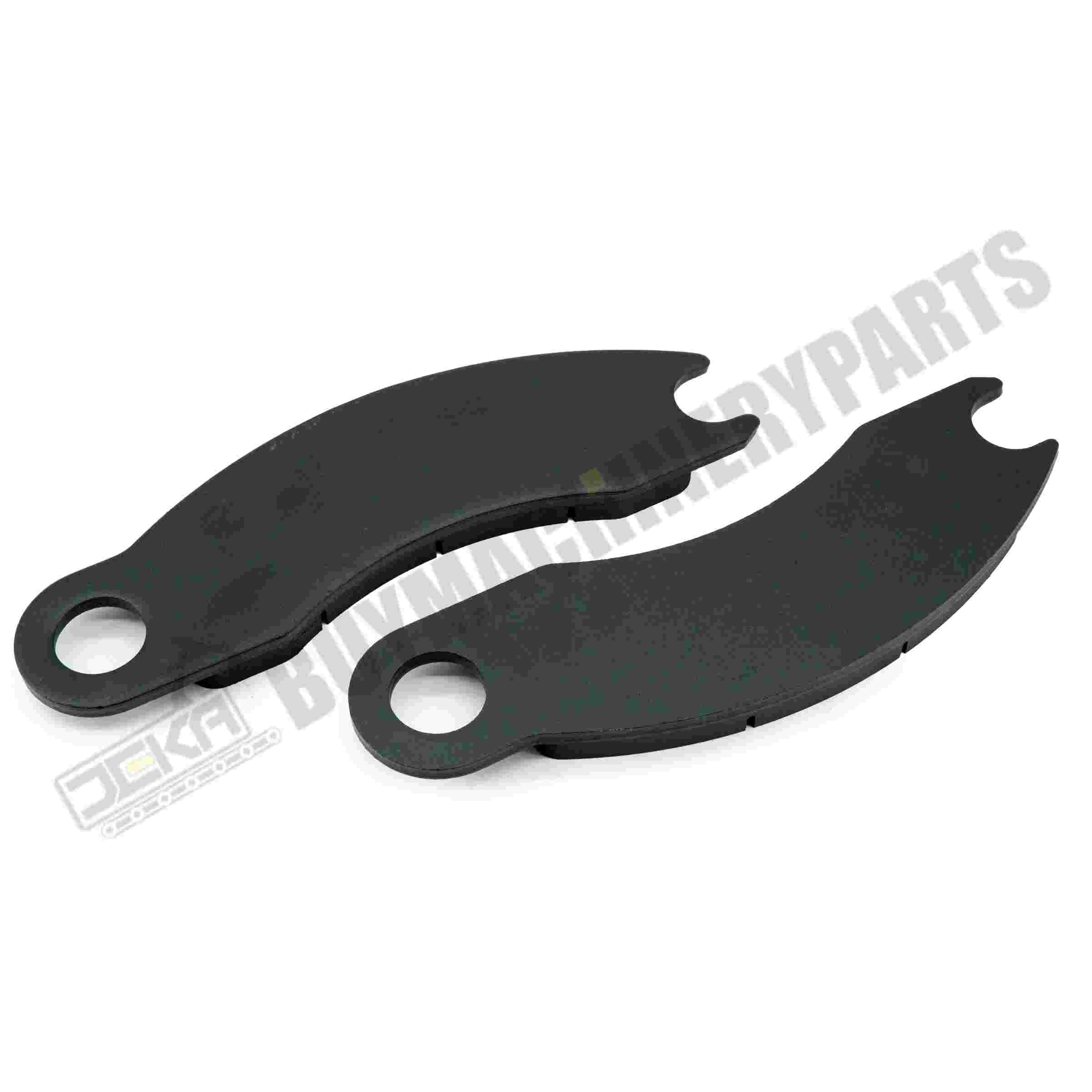 2 PCS Brake Pad 15265398 15274357 15501587 for Terex Articulated Dump Truck TA25 TA27 TA30 3066C