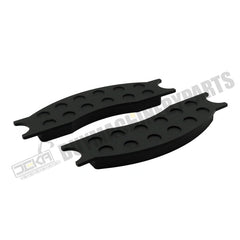 2 pastillas de freno 9051433 05122-14006 9065346 947932 para Clark Terex Frisch Faun 