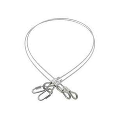 2 Pcs Cables w/ EZ Spring Clips 125542 for Gorilla Lift