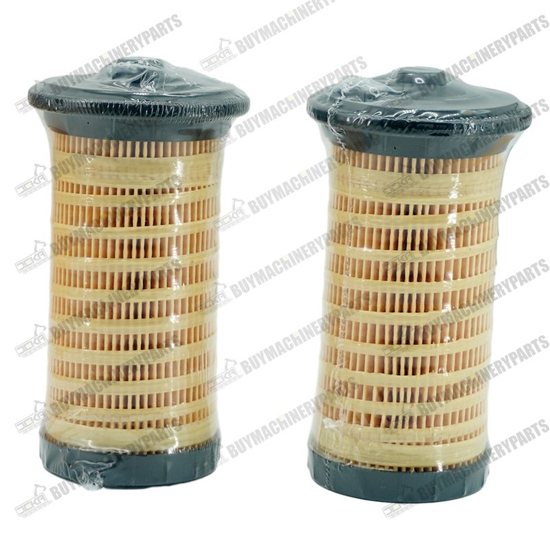 2 Pcs Fuel Filter 11Q470110 for Hyundai Excavator R125LCR-9A R140LC9A R145CR9A R160LC9A R180LC9A