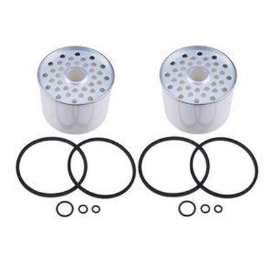 2-Piece Fuel Filter 26561117 P556245 for Perkins 1004 Engine