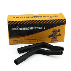 2 Pcs Lower Radiator Hose 15371-72850 for Kubota Tractor B6100D-P B6100E-P B6100HST-D B7100D-P B7100HST-D B7100HST-E
