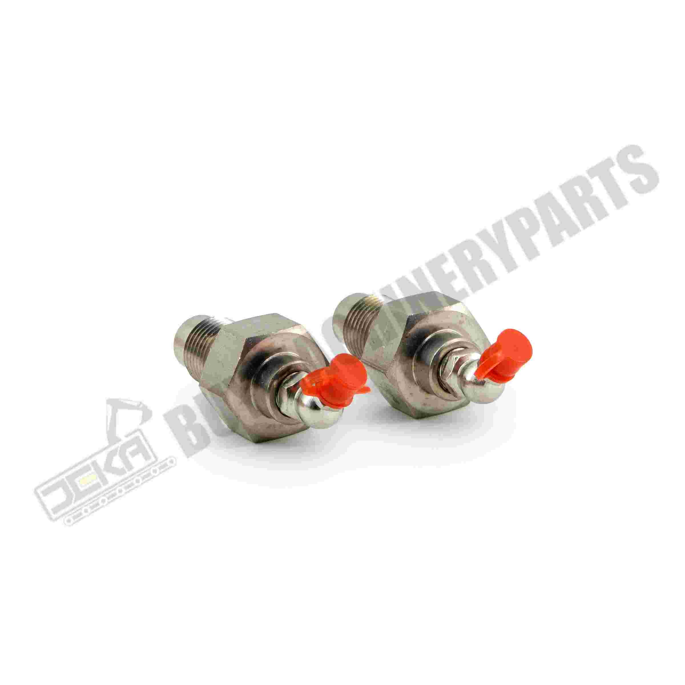 2 Pcs Track Adjuster Grease Valve 4255055 for Hitachi EX60 EX100-2 EX100-3 EX100-5 EX120-2 EX120-3 EX150 EX200-2 EX200-3 EX200-5 EX270 EX400 EX550