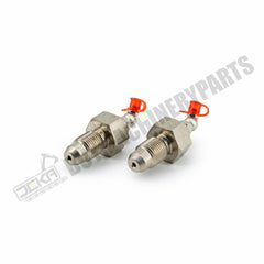 2 Pcs Track Adjuster Grease Valve 4255055 for Hitachi EX60 EX100-2 EX100-3 EX100-5 EX120-2 EX120-3 EX150 EX200-2 EX200-3 EX200-5 EX270 EX400 EX550
