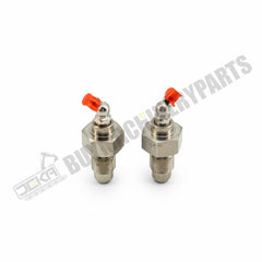 2 Pcs Track Adjuster Grease Valve 4255055 for Hitachi EX60 EX100-2 EX100-3 EX100-5 EX120-2 EX120-3 EX150 EX200-2 EX200-3 EX200-5 EX270 EX400 EX550