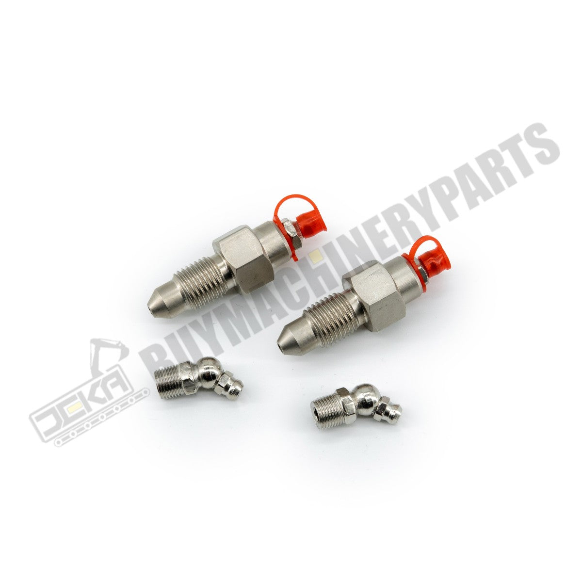 2 Pcs Track Adjusting Grease Valve 4618093 for John Deere 50D 35D 27D Excavator