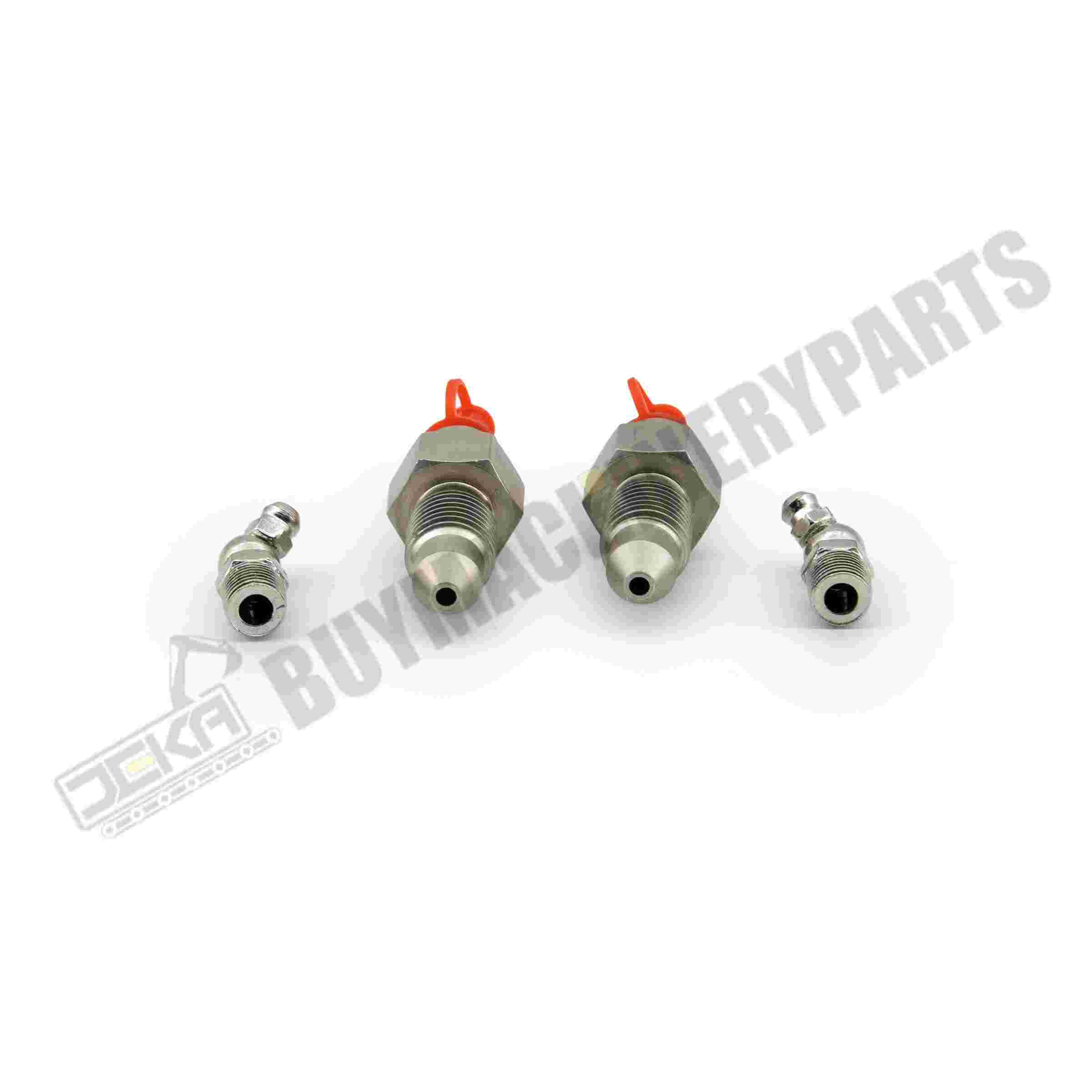 2 Pcs Track Adjusting Grease Valve 4618093 for John Deere 50D 35D 27D Excavator