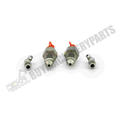 2 Pcs Track Adjusting Grease Valve 4618093 for John Deere 50D 35D 27D Excavator