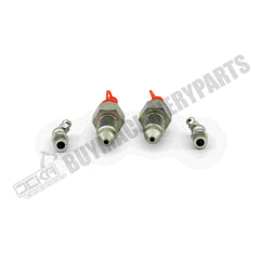 2 Pcs Track Adjusting Grease Valve 4618093 for John Deere 50D 35D 27D Excavator