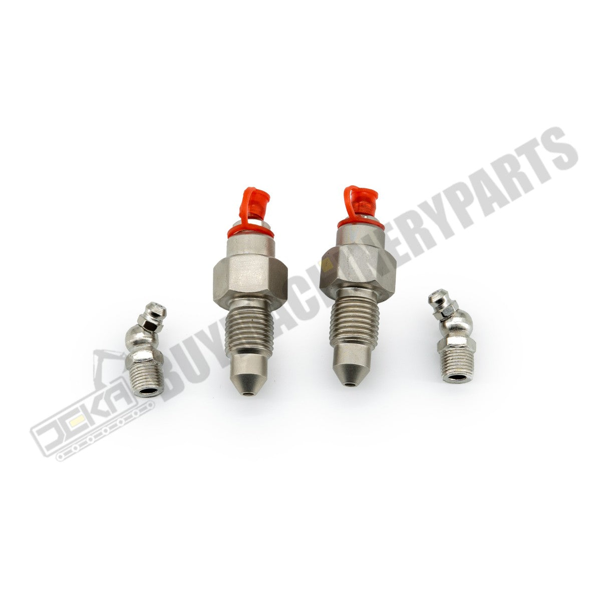 2 Pcs Track Adjusting Grease Valve 4618093 for John Deere 50D 35D 27D Excavator