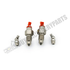 2 Pcs Track Adjusting Grease Valve 4618093 for John Deere 50D 35D 27D Excavator