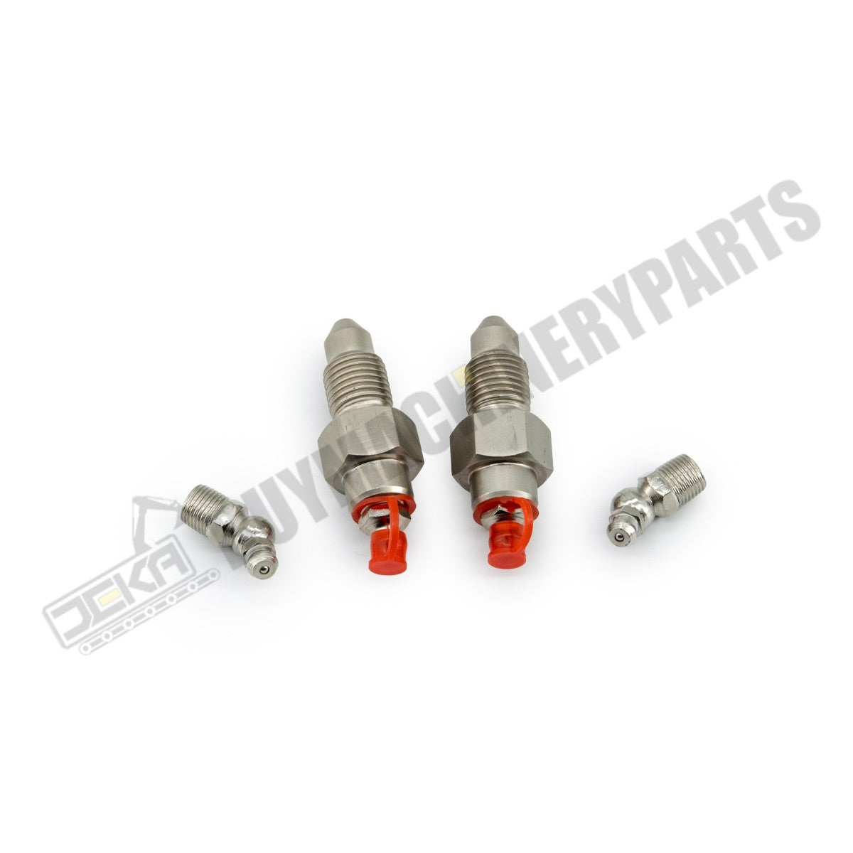 2 Pcs Track Adjusting Grease Valve 4618093 for John Deere 50D 35D 27D Excavator