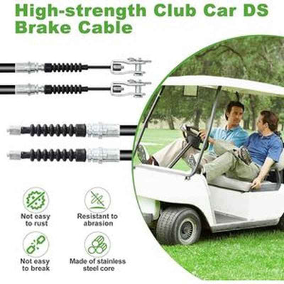 2-Piece 42' Brake Cable 102022101 for Club Car DS 2000+