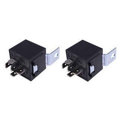 2pcs 12V 40A 5P Relay 601053 for Hustler Raptor, Cub Cadet 54' Mower
