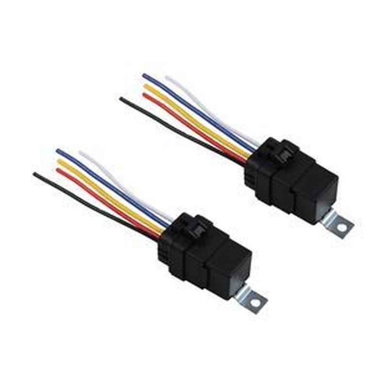 2pcs 12V 40A Relay with Adapter 115-1615 for Caterpillar CAT Skid Steer