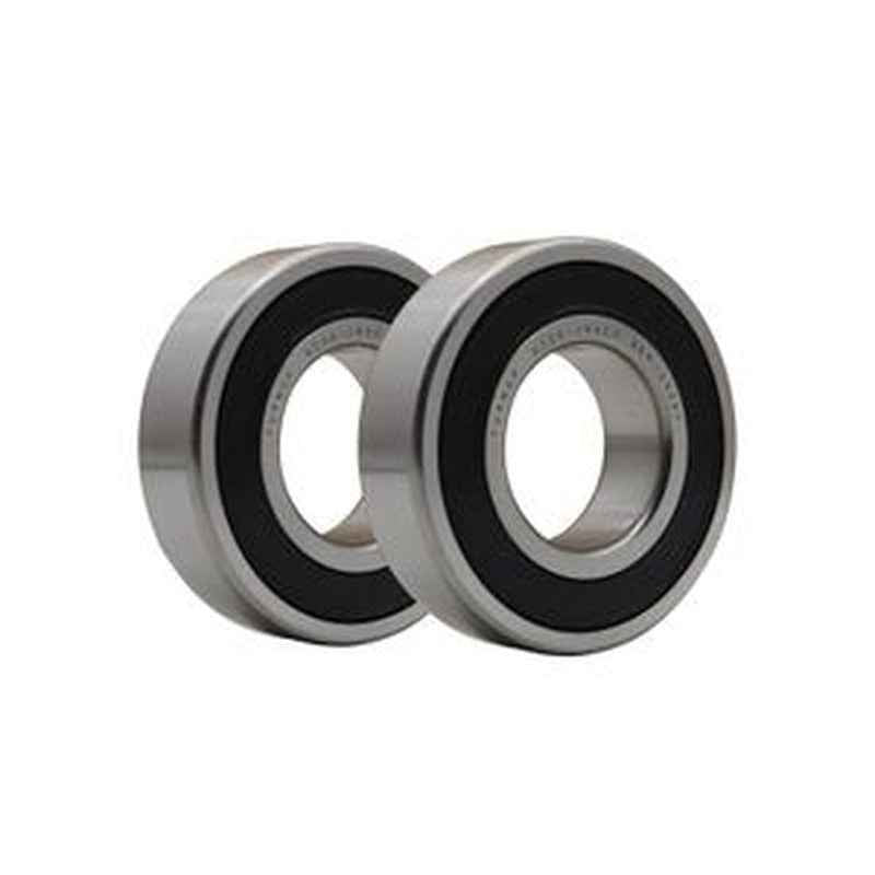 2pcs 30x62x16mm 6206-2RS Deep Groove Ball Bearing for ATV UTV