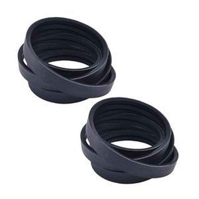 2-Piece 60' Deck Belt K5651-34710 for Kubota Mower F2100E-F3560