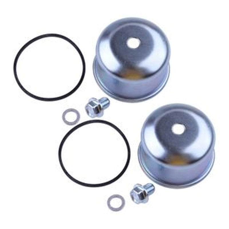 2-Piece Carburetor Float Bowl Chamber Set 494378 for Lawn-Boy Mowers 80040-81242