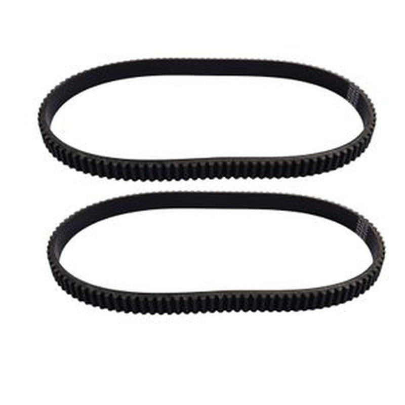 2-Piece Clutch Drive Belt 14153-G1 for EZGO Marathon 2-Cycle Gas Golf Cart 1976-1987