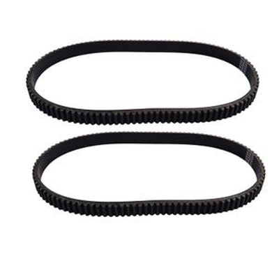 2-Piece Clutch Drive Belt 14153-G1 for EZGO Marathon 2-Cycle Gas Golf Cart 1976-1987