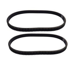 2-Piece Clutch Drive Belt 14153-G1 for EZGO Marathon 2-Cycle Gas Golf Cart 1976-1987